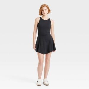 JoyLab Women's Scallop Detail Active Dress  Size S